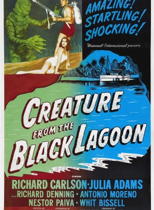 Тварь из Чёрной Лагуны / Creature from the Black Lagoon (1954) UHD BDRemux 2160p от селезень | 4K | HDR | P