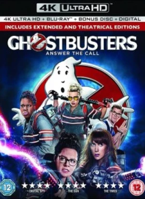 Охотники за привидениями / Ghostbusters (2016) UHD BDRemux 2160p от селезень | 4K | HDR | Extended Cut | D |  Лицензия