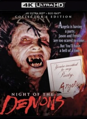 Ночь демонов / Night of the Demons (1988) UHD BDRemux 2160p от селезень | 4K | HDR | Dolby Vision Profile 8 | A