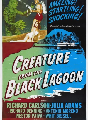 Тварь из Чёрной Лагуны / Creature from the Black Lagoon (1954) UHD BDRemux 2160p от селезень | 4K | HDR | P