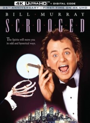 Новая рождественская сказка / Scrooged (1988) UHD BDRemux 2160p от селезень | 4K | HDR |  Dolby Vision Profile 8 | P