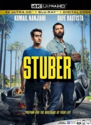 Али, рули! / Stuber (2019) UHD BDRemux 2160p от селезень | 4K | HDR | Дублированный