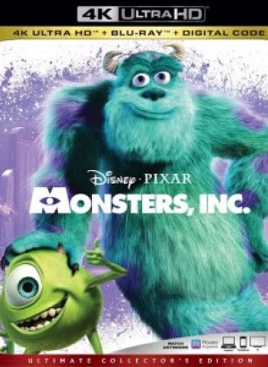 Корпорация Монстров / Monsters, Inc. (2001) UHD BDRemux 2160p от селезень | 4K | HDR | Лицензия