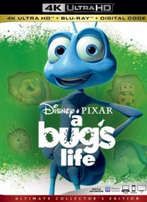 Приключения Флика / A Bug's Life (1998) UHD BDRemux 2160p от селезень | 4K | HDR | D, P, P2, A