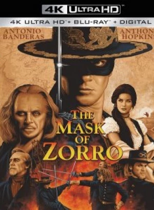 Маска Зорро / The Mask of Zorro (1998) UHD Blu-Ray EUR 2160p | 4K | HDR | Лицензия