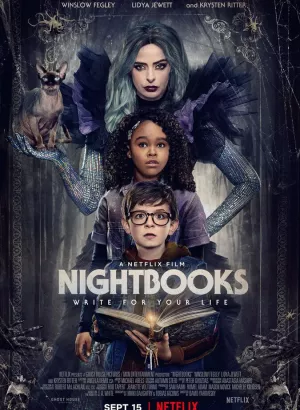 Ночные тетради / Nightbooks (2021) WEB-DL 1080p от селезень | Netflix